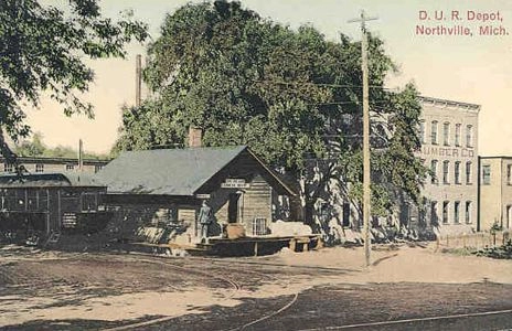 Interurban Northville MI Depot